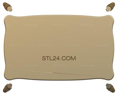 Столы (STL_0141) 3D модель для ЧПУ станка